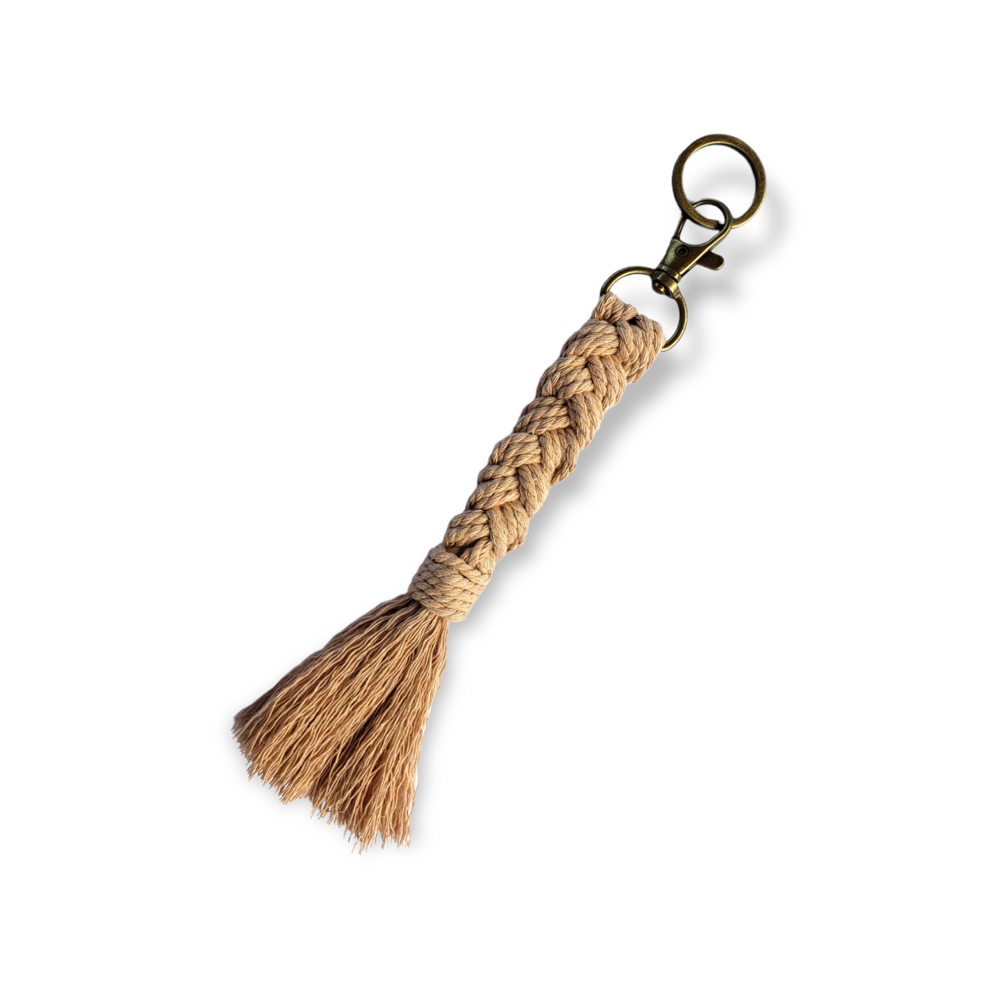 3 strand Braided Keychain